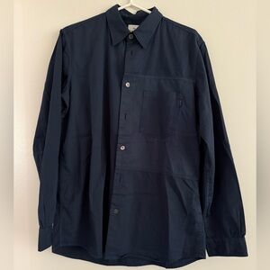 Paul Smith Navy Blue long sleeve casual shirt